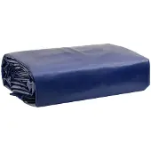 vidaXL Afdekzeil, blauw, 1x2,5 meter, 650 g/m²