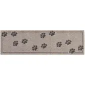 vidaXL Keuken Tapijt Grijze poten 180 x 60 cm 100% Polyamide Wasbaar