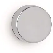 MAUL Neodymium Rond Magneten Lichtzilver 1.5 kg draagkracht 8 mm 10 Stuks
