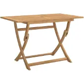 vidaXL Tuintafel, inklapbaar, 120x70x75 cm, massief acaciahout