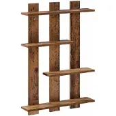 vidaXL Wandplank Oud hout 61 x 13,5 x 88 cm Bewerkt hout