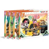 Clementoni 44 Kattenpuzzel 30 Stukjes - Leerzaam Speelgoed 3+