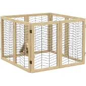 PawHut Hundetürgitter mit 8 Elementen D06-194V01