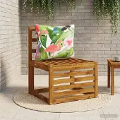 vidaXL Rugkussen PUTTEN 100% Polyester Meerkleurig 60 x 40 x 15 cm