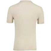 Thomas Maine Korte mouw polo beige regular fit