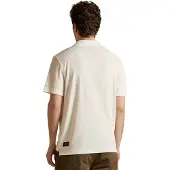 Aeronautica Poloshirt Militaire badstof off white v hals