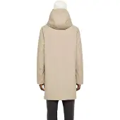 Elvine winterjas waterdicht beige met capuchon