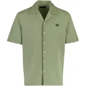 Fred perry Groene doorknoop polo