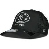 New Era MLB New York Yankees 9FORTY Apex Cap - Zwart- Dames, Zwart