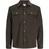 Jack & Jones Overhemd 'JJERegent' donkerbruin