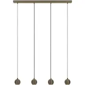 Eglo Hanglamp BIMEDA 1, dimbaar, brons / oud-messing, Woon-/ Eetkamer, metaal, hanglamp