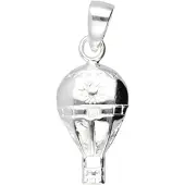 MOOYE ® - Collectie Zilveren Luchtballon met mand kettinghanger