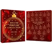 Real Time Adventskalender-DELUXE PERFUME COLLECTION FOR HER-met 24 miniflesjes parfum