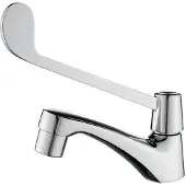 Aquanello Koudwaterkraan gastoilet, lange hendel, chroom, Medic CR-1101-MD,