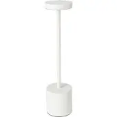 J-Line Tafellamp - stof - wit
