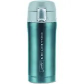 Maestro - Thermosfles Thermo mok gemaakt van RVS 0,32L - MR1641 blauw