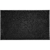 Oxide Wipex Trawka Deurmat 45x75cm - Rubber, Zwart, Buiten