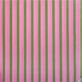 Kitsch Kitchen Servetten Streetstyle Striped Pink/Green