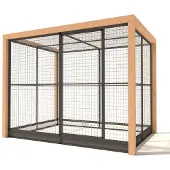 Glorenza Valentijn - Kattenren - Aluminium - Antraciet - 260x190x202 cm