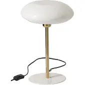 J-Line Tafellamp - metaal - wit/goud