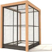 Glorenza Valentijn - Kattenren - Aluminium - Antraciet - 139x190x202 cm