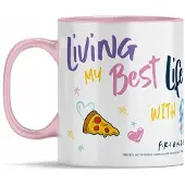 Ert Koffiemok Friends 054 Roze - 330ml Keramiek