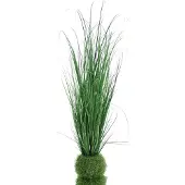 Dpi Gras dat uit een grasbol ontspringt 80 cm - kunstplant