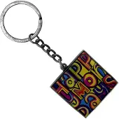 Rock Off Happy Mondays - Greatest Hits Sleutelhanger - Multicolours