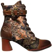 LAURA VITA Incao 10 marron dames veterboots gekleed