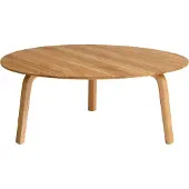 HAY Bella salontafel Geolied eiken, Ø80x32 cm