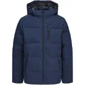 Jack & Jones Junior Winterjas 'JJEBECKS' donkerblauw