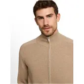 Tom Tailor Gebreid vest cappuccino