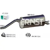 ERNST 550017 Einddemper