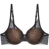 Triumph Voorgevormde bh Signature Sheer | Maat: 90F | Kleur: Black