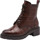Tamaris Veterlaarsjes cognac