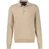 Lerros Heren polo 2695220 141 gravel melange