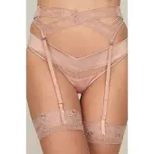 Hunkemoller Jarretel Brigitte Roze Dames | Maat: S