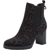 Tamaris Chelsea boots donkergrijs / zwart