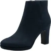 Tamaris Enkellaarsjes donkerblauw