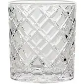Salt & pepper Glas 35cl damier Peacock - Set van 2
