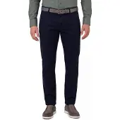 Alberto Broeken LOU donkerblauw chino flatfront