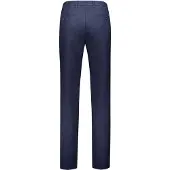 Gardeur Modern Fit Broek met platte voorkant marine, Micro-patroon