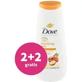 Dove 2+2 gratis: Shower Gel Advanced Care Nourishing Care 225 ml