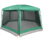 vidaXL Zwembadtent uitneembare buiten- gaaswanden 670x590 cm zeegroen