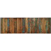 vidaXL Hoofdbord 160 cm massief gerecycled hout meerkleurig