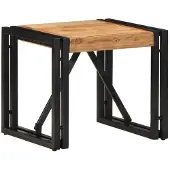 vidaXL Salontafel 40x40x35 cm massief acaciahout