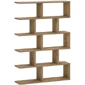 vidaXL Wandplank Artisanaal eiken 70 x 17 x 101 cm Bewerkt hout