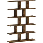 vidaXL Wandplank Gerookt eiken 70 x 17 x 101 cm Bewerkt hout