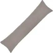 vidaXL Kussensloop HEERLEN Lichtgrijs 40 x 145 cm Bouclé