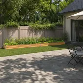 vidaXL Verhoogde Tuinbak Naturel 480 x 40 x 24 cm koudgewalst staal